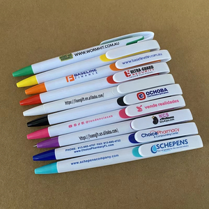 Khuyến Mại Nhựa Giá Rẻ Đầy Đủ Màu Uv In Bút Bi Với Logo Tùy Chỉnh - Product Image 5