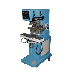 Impresora de tampografía de dos colores con placa de huecograbado de 200 mm de carrera y bandeja de tinta ancha, nueva/usada, para impresión de etiquetas de papel con alto impacto en el mercado. - Product Image 3