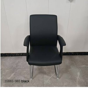 Silla de oficina moderna y cómoda 35885-985 negra - Product Image 1