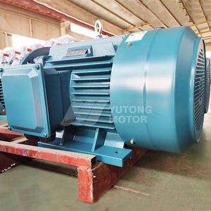 มอเตอร์ไฟฟ้ากระแสสลับสามเฟส IE2 IE3 5.5 กิโลวัตต์ 7.5 กิโลวัตต์ ความถี่ 50 เฮิรตซ์ สำหรับเครื่องผสมคอนกรีต - Product Image 4