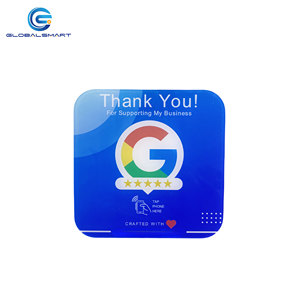 Chips NFC Acrílicos Cuadrados, Placa de Reseñas de <span class=keywords><strong>Google</strong></span>, Letreros de Reseñas de Redes Sociales, Pegatinas - Product Image 6