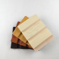 Paneles de Pared Modernos para el Hogar, Impermeables, Resistentes al Fuego, a la Humedad, Duraderos, Ecológicos, de PVC, WPC, Madera Compuesta, con Ranuras, para Comercio