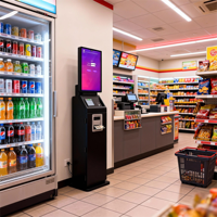 Kiosque de rachat de jetons de casino, imprimante de tickets, distributeur automatique de retrait de billets en libre-service, fabrication sur mesure
