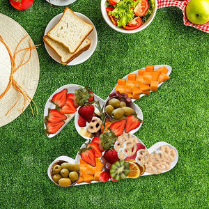 Contenedor de Dulces de Plástico con Forma de Conejo de Pascua, Rellenable, de 25.4 cm, Color Chocolate - Product Image 6