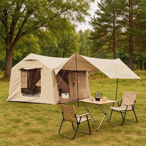 Tenda Gonfiabile Portatile per Campeggio Esterno, <span class=keywords><strong>Set</strong></span> Completo di Attrezzatura, Impermeabile e Resistente, Tettoia Rinforzata per Quattro Stagioni - Product Image 2