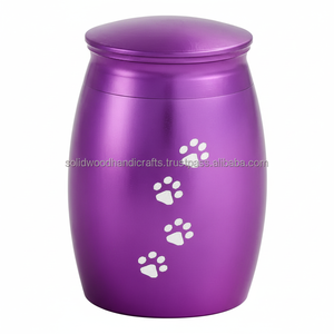 Urnas conmemorativas de cremación de latón para mascotas, urnas funerarias de recuerdo para mascotas, urnas de entierro con alta calidad a bajo precio - Product Image 1