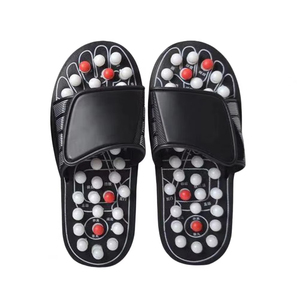 Pantoufles de Massage de santé des pieds féminins Thérapie d'acupression Médical Rotation Percussion Soulagement de la douleur Chaussures de massage des pieds - Product Image 1