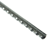 Espiral Plástica Azul de 8MM, 100 Unidades por Caja, Material de Encuadernación en Espiral para Libros, Superventas