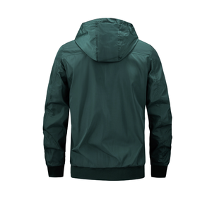 QFZ563 - Veste pour <span class=keywords><strong>homme</strong></span> <span class=keywords><strong>de</strong></span> qualité supérieure, design personnalisé, vêtements d'extérieur printemps-automne, logo imprimé, imperméable, détachable - Product Image 5
