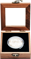 Boîte de présentation pour pièces de monnaie en bois de noyer, avec charnières et accessoires en bois, 8400 pièces, boîte d'emballage pour pièces de monnaie en bois.