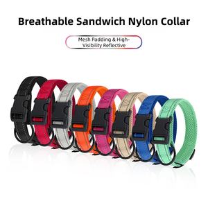 <span class=keywords><strong>Collar</strong></span> de Perro de Nailon Reflectante Martingale con Hebilla de Liberación Rápida, Elegante y de Lujo, Antideslizante, Sólido y Suave, de un Proveedor Genuino de Productos para Mascotas - Product Image 2