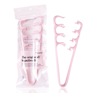 Decorative Hair CombPetal-shaped Hair groove Board Comb with Fluffy Double Texture Design - Product Image 3
