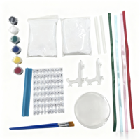 Kit d'impression de patte pour animaux de compagnie ornements de souvenir de chien sans encre nouveau cadeau de chiot empreinte de pion avec des peintures timbres de nom pour chiens chats