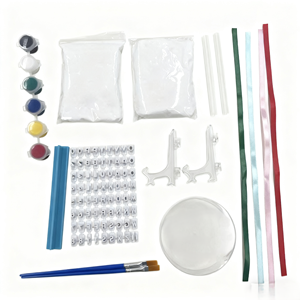 Pet Paw Print Impression Kit Inkless <span class=keywords><strong>Dog</strong></span> Andenken Ornamente New Puppy Geschenk Paw print mit Farben Namens stempel für Hunde Katzen - Product Image 2