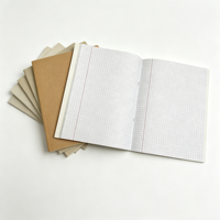 Cahier scolaire africain A4 grand format 100 pages, cahier d'exercices, impression de logo personnalisé, fournisseur de papeterie scolaire