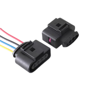 Connecteur de remplacement ABS en cuivre à 4 trous et 4 broches pour module de bobine d'allumage automobile, compatible VW Passat Audi A4 1.8T-4.2L 12V
