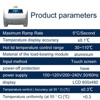 Nouveau laboratoire PCR Machine laboratoire thermocycleur amplificateur ADN