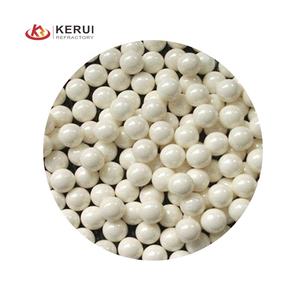 Kerui individuell großhandel <span class=keywords><strong>Yttrium</strong></span>-Oxid stabilisiert 95 % Zirkonium Keramik schleifkugel perlen - Product Image 2