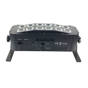 Nuevo Smart <span class=keywords><strong>DJ</strong></span> Phone APP Controlado 12x18W RGBWA UV Inalámbrico LED Uplight Proyección Luces de escenario Alimentado por batería - Product Image 6