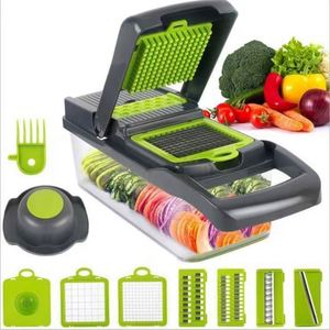 <b>Vegetable</b> <b>Chopper</b> Veggie <b>Choppers</b> Spiralizer <b>Vegetable</b> Slicer Food <b>Choppers</b> with Container Fruit Dicer - Product Image 6