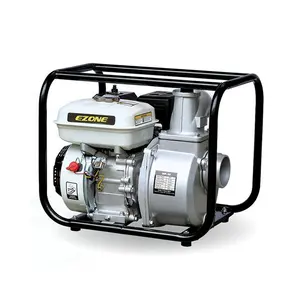 EZONE 6.5hp Wp30 3英寸高压小型汽油发动机水泵农业灌溉机械