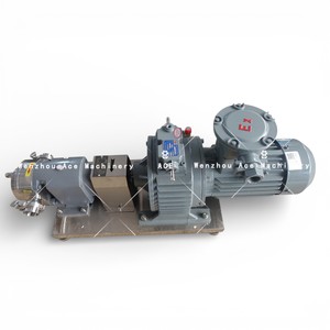 Pompe de transfert de pâte de miel Ace, rotor en acier inoxydable, pompe à lobes - Product Image 2