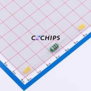 Inductor de Anillo de Color / Inductor de Orificio Pasante ZE0510-102KP52T, Componente de Orificio Pasante (THT), D5xL10.5mm 1mH 10% 100mA 12Ohm - Product Image 1