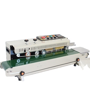 เครื่องซีลแบบต่อเนื่อง รุ่น Fr-990C สำหรับบรรจุภัณฑ์ชาแบบซอง ถุงอลูมิเนียมฟอยล์ และบรรจุภัณฑ์ขนมไหว้พระจันทร์แบบสุญญากาศ สำหรับใช้งานเชิงพาณิชย์ - Product Image 1