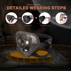 Bequemer Gurt Tragbarer verstellbarer Gurt Freis prec heinrich tung Silikon G-Punkt <span class=keywords><strong>Anal</strong></span> Stimulator Wasserdichter Dildo Spielzeug für Erwachsene für Frauen - Product Image 5