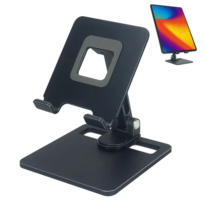 Aluminium Mini Statief 360 Roterende Tablet Smart Phone Stand Voor Ipad Bureau Houder Beugel Mobiele Telefoon Ho