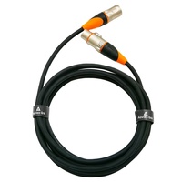 110 Ohms Impédance 10 Pieds Flexible DMX 512 Signal 3 Broches Mâle à Femelle Câble DMX pour Éclairage de Scène