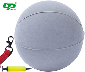 Balle d'entraînement de golf gonflable en PVC floqué <span class=keywords><strong>avec</strong></span> cordon réglable et pompe incluse, pour droitiers et gauchers, tous niveaux de compétence - Product Image 1