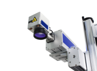 Machine d'impression laser UV à traitement à froid, marqueur laser volant haute précision pour flacons et boîtes de médicaments et d'aliments, certifiée CE
