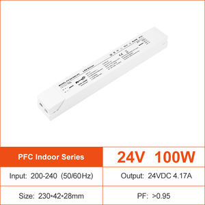 Alimentation LED à tension constante 30W 60W 75W 100W 150W 200W PF 0.95 pour bande LED 200-240V AC-DC 12V 24V IP20 - Product Image 5