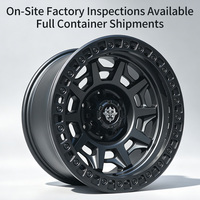 Jantes Beadlock FLowtone 17 pouces 6x139.7 5x127 17x5.5 Jantes tout-terrain pour Cruiser Prado Tacoma Wrangler