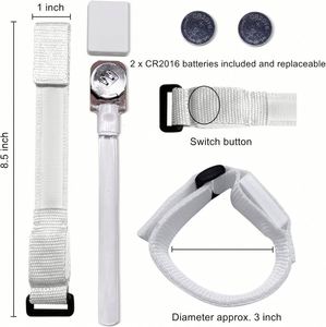 Pulseras Luminosas LED Multicolores, Brazaletes Brillantes que se Iluminan en la Oscuridad, Artículos para Fiestas, Bodas, Conciertos, Campamentos, Deportes - Product Image 2