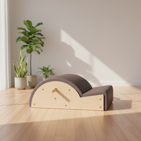 Correcteur de posture en bois d'érable MJD W19A - Portable, antidérapant, durable, sûr, multifonctionnel, pour studio de Pilates, yoga, exercices de force
