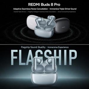 Nuevos Auriculares Intrauditivos Originales <span class=keywords><strong>Xiaomi</strong></span> REDMI <span class=keywords><strong>Buds</strong></span> 8 Pro con Reducción Inteligente de Ruido - Product Image 4