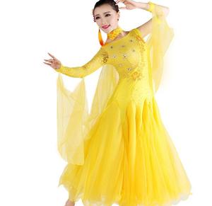 Robe de danse de salle de bal, vêtement de Performance, pour concours de football - Product Image 5