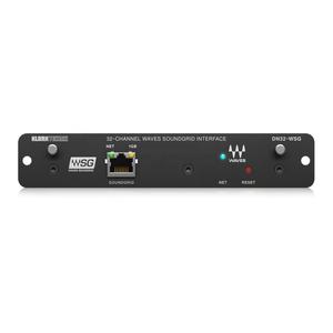 Klark Teknik DN32-WSG scheda di espansione 32 canali a bassa latenza Aoip In Waves interfaccia di rete Soundgrid del Mixer digitale Midas M32 - Product Image 3