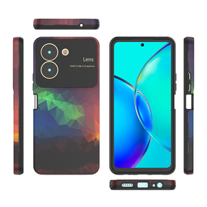 Couleurs personnalisées peintes mignon Animal grand objectif étui de téléphone pour appareil photo pour <span class=keywords><strong>Vivo</strong></span> Y36 S18 Pro S18e Y36i Y27s V29e V29 Pro couverture arrière - Product Image 2