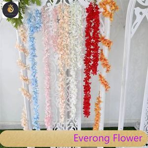 Canne à Neige Artificielle Décoration <span class=keywords><strong>de</strong></span> Mariage Rotin 200 cm 150 Têtes <span class=keywords><strong>de</strong></span> Fleurs Vigne Fleur Artificielle - Product Image 5