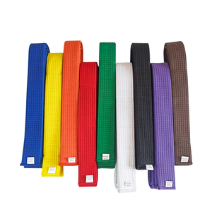 武术腰带棉布内衬腰带跆拳道柔道空手道OEM定制标签跆拳道腰带 - Product Image 2