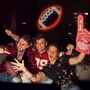 Football Letreros Neon LED dimmable USB powered ambient <b>light</b> store <b>window</b> decoration <b>light</b> street indicator <b>light</b> Customized 5V - Product Image 3