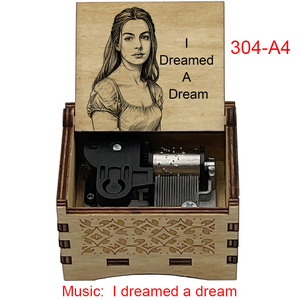 Caja <span class=keywords><strong>Musical</strong></span> de Madera de Les Misérables, 'I Dreamed a Dream', 18 Notas, Recuerdo Especial para Familiares, Regalos de Navidad - Product Image 2