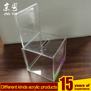 Phong Cách Hiện Đại Rõ Ràng Minh Bạch PMMA Đồng Xu Tiền Trường Hợp Nhà Máy Tùy Chỉnh Thân Thiện Với Môi Có Thể Tái Chế Sang Trọng Acrylic Tặng Hộp Đăng - Product Image 2