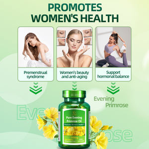 Aceite Puro de Onagra 1000mg en Cápsulas Blandas, 100 Unidades, Apoyo para la Salud Femenina y de Adultos para el Equilibrio Hormonal - Product Image 2