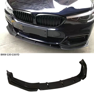 For 5 Series G30 G38 FD Style Carbon Fiber Front Lip 2017-2023 - Product Image 1
