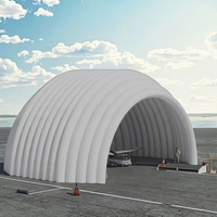 Structure de stockage gonflable imperméable durable de conception innovante, hangar pour hélicoptères et avions, tente d'abri