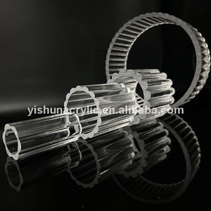 Aangepaste Hoge Kwaliteit Speciale Vorm Clear <span class=keywords><strong>Pmma</strong></span> Holle Pijp Plastic Acryl Led Verlichtingsbuis - Product Image 6